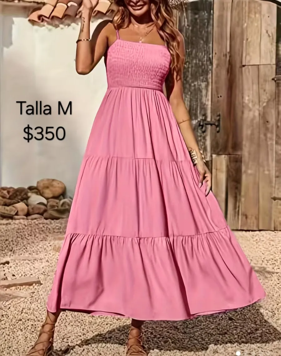 Vestido rosa